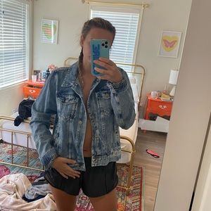 Free people denim jacket